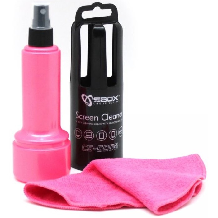 საწმენდი SBOX  Cleaner Spray CS-5005P 150 ml Pink