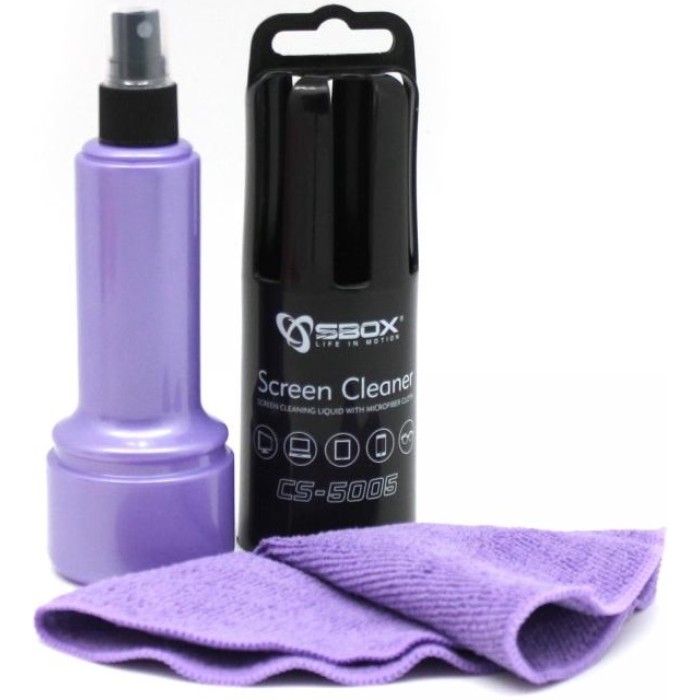 საწმენდი SBOX  Cleaner Spray CS-5005U 150 ml Purple