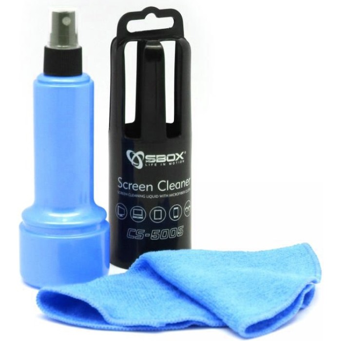 საწმენდი SBOX  Cleaner Spray CS-5005B 150 ml Blue