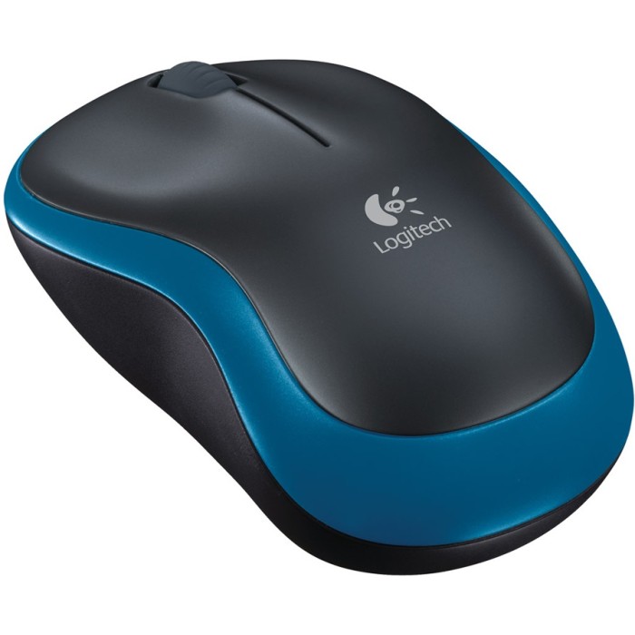 მაუსი Logitech LOGITECH Wireless Mouse M185 - EER2 - BLUE