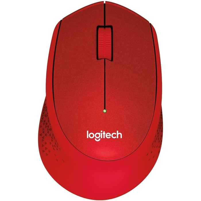 მაუსი Logitech LOGITECH Wireless Mouse M330 SILENT PLUS - EMEA - RED