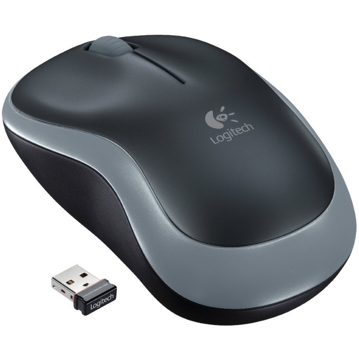 მაუსი Logitech  Wireless Mouse M185 - EER2 - SWIFT GREY