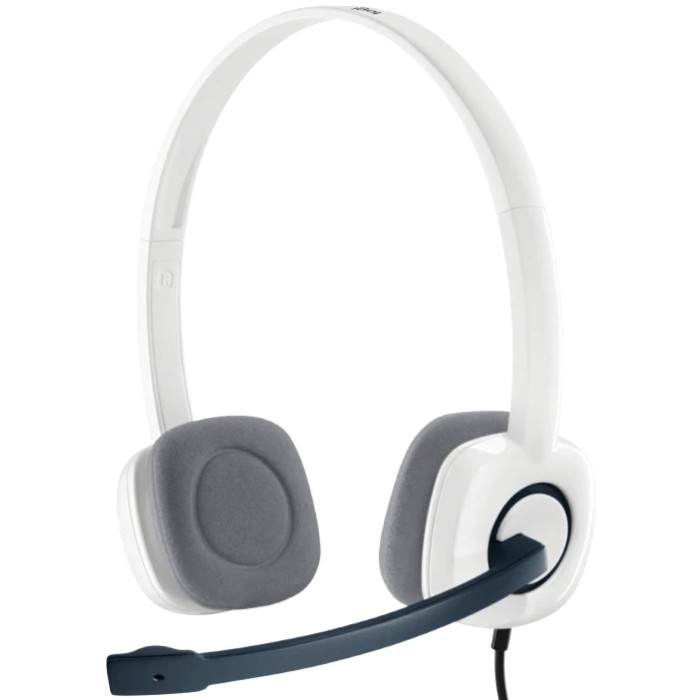 ყურსასმენი Logitech  Stereo Headset H150 - CLOUD WHITE - ANALOG - EMEA