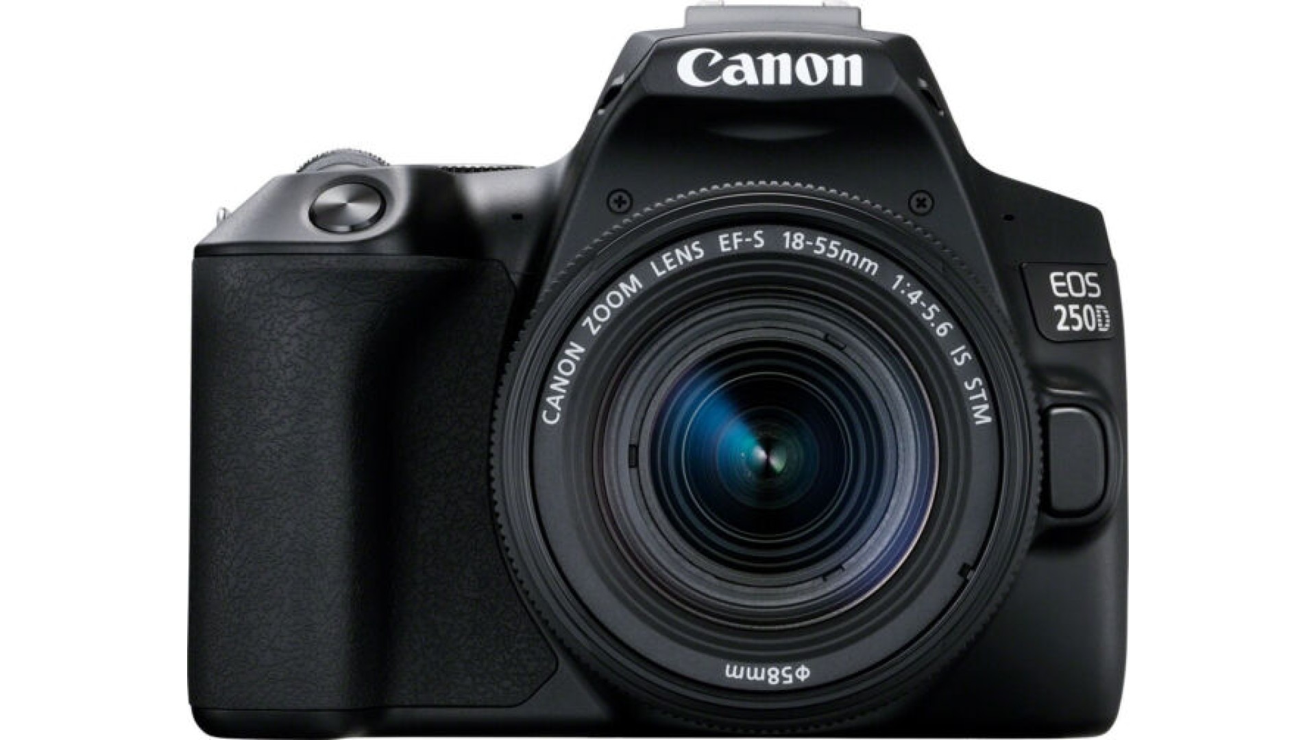 ციფრული კამერა Canon  EOS/250D  EF-S 18-55 IS  STM , 24.1MP,4K movie,  DIGIC 8, 3.0" LCD, SD,  Black