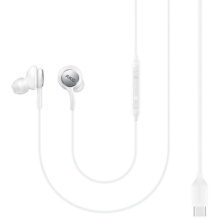 ყურსასმენი / In-Ear / Wired Samsung  AKG IC100 USB Type-C Earphones White (EO-IC100BWEGRU)