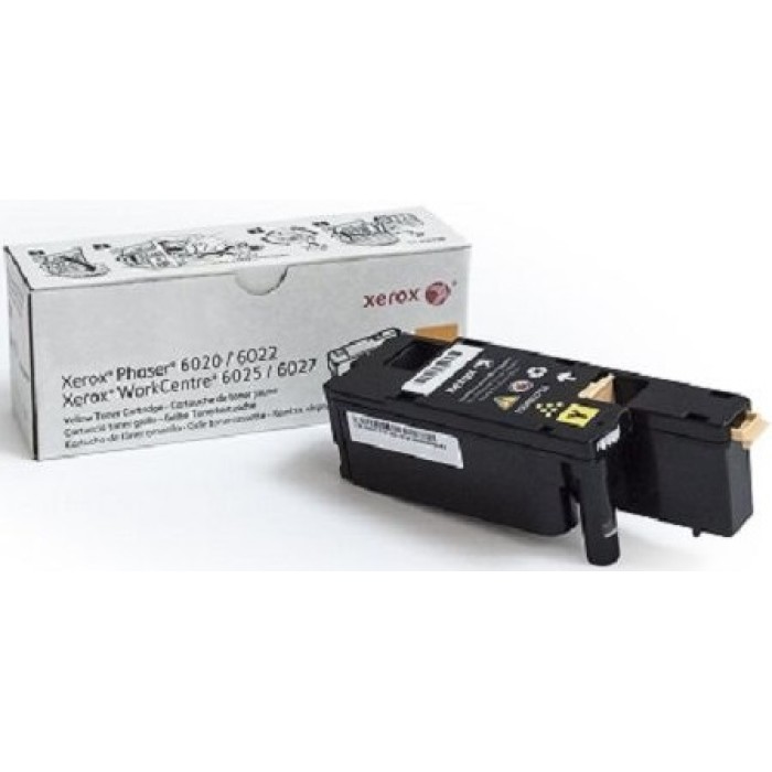 კარტრიჯი Xerox  P6020/6022/WC6025/6027 Yellow 106R02762 Toner Cartridge 1K