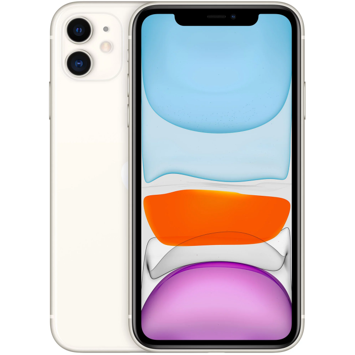 სმარტფონი Apple  iPhone 11 128GB Sim1 + eSIM White (A2221)