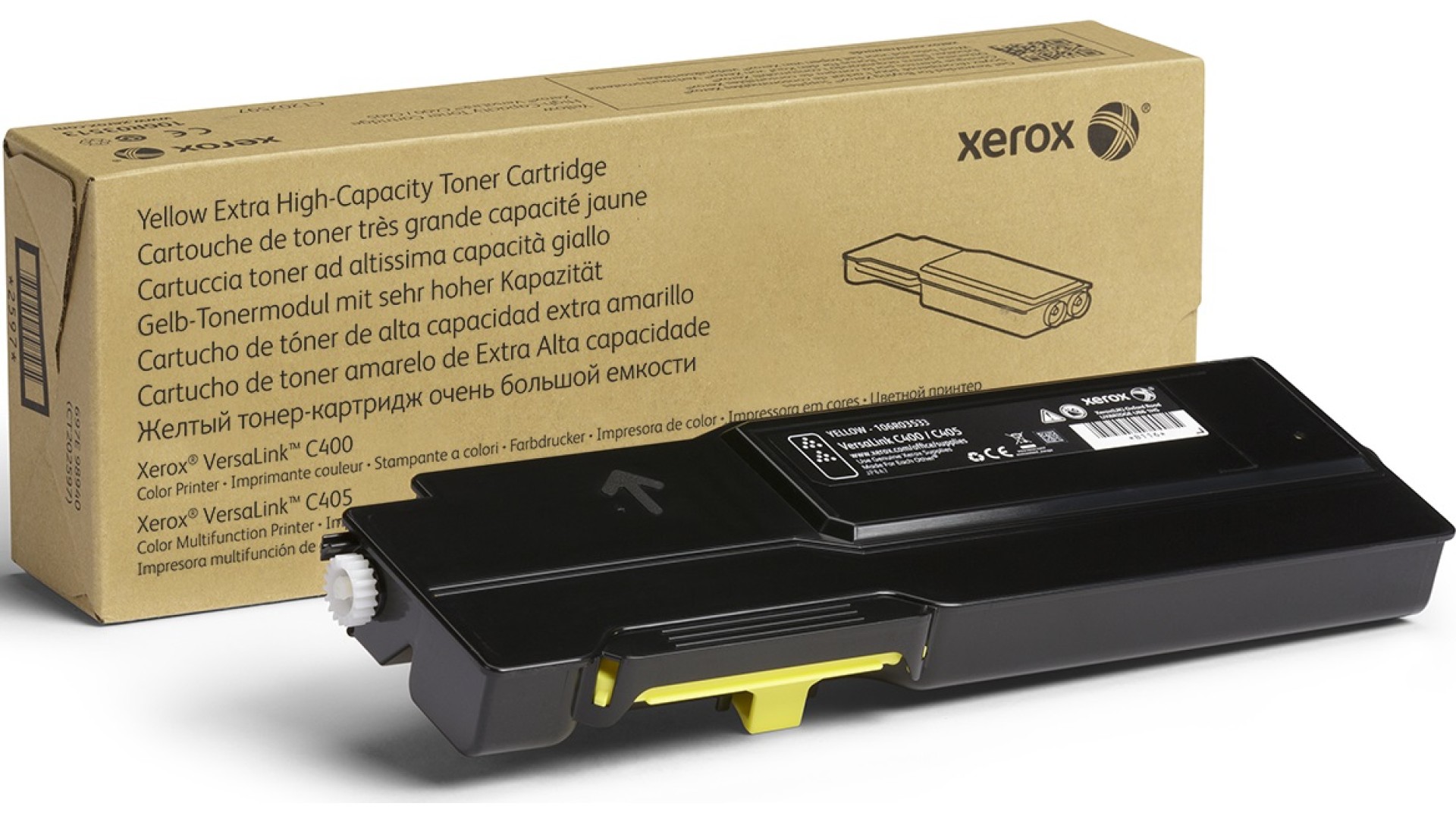 კარტრიჯი Xerox  106R03533 Toner Cartridge Yellow, VL C400/C405 (8000 Pages)