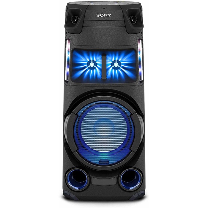დინამიკი Sony  MHC-V43D High Power Home Audio System with DVD FM MP3  Bluetooth With Karaoke  ang Guitar inputs