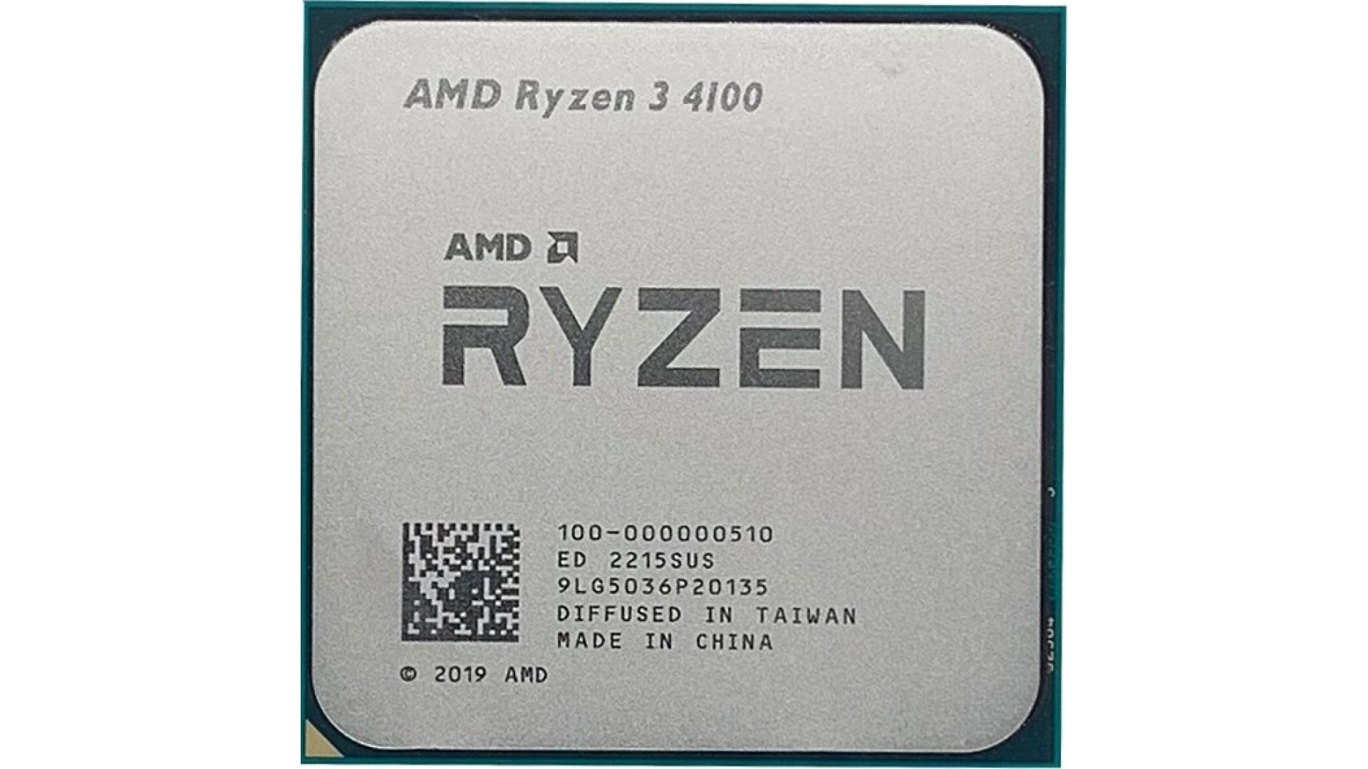 CPU AMD  CPU Desktop Ryzen 3 4C/8T 4100 Tray