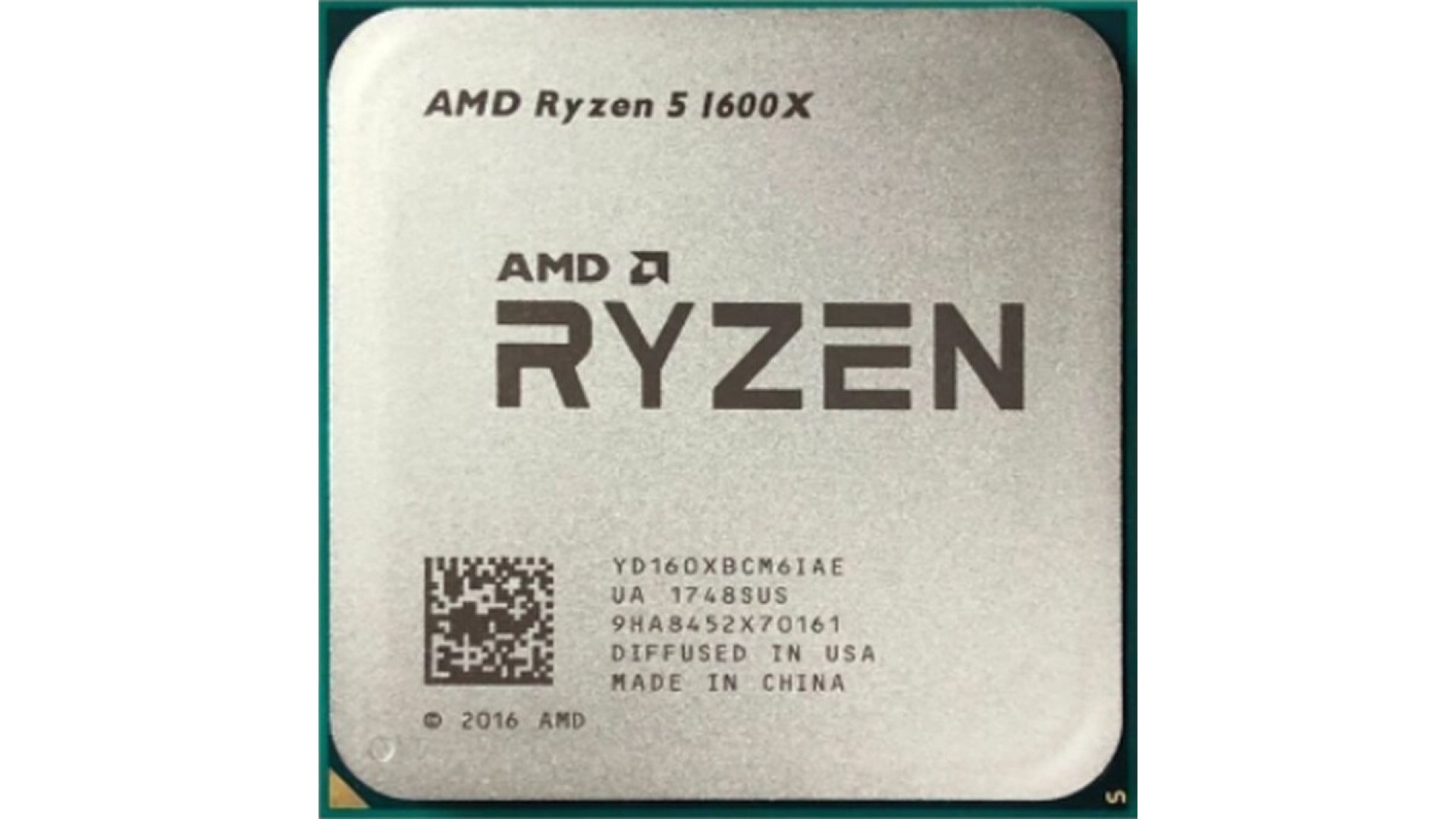 CPU AMD  CPU Desktop Ryzen 5 6C/12T 1600X (3.6/4.0GHz Tray