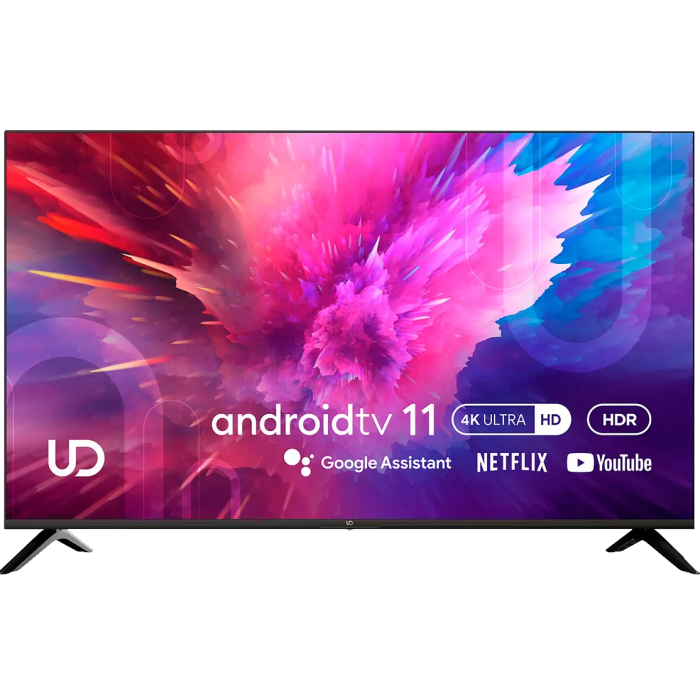 ტელევიზორი UDTV  50U6210 (2022) Android11 16:9 4K  6ms 178*/178* 260cd/m2 1300:1 BT5.0 DVB-T/T2/C/S/S2 WiFi RJ45, Cl+ HDMIx2 USB2.0 2x8W