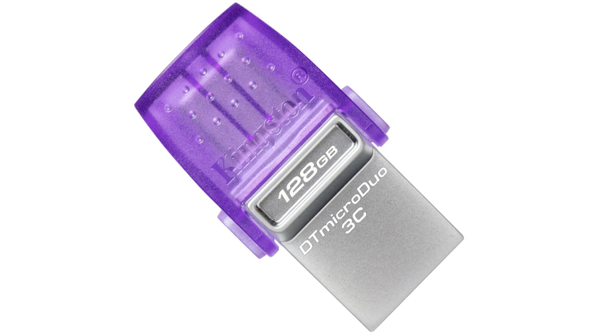 USB ბარათი Kingston  128GB DataTraveler microDuo 3C 200MB/s dual USB-A + USB-C (DTDUO3CG3/128GB)