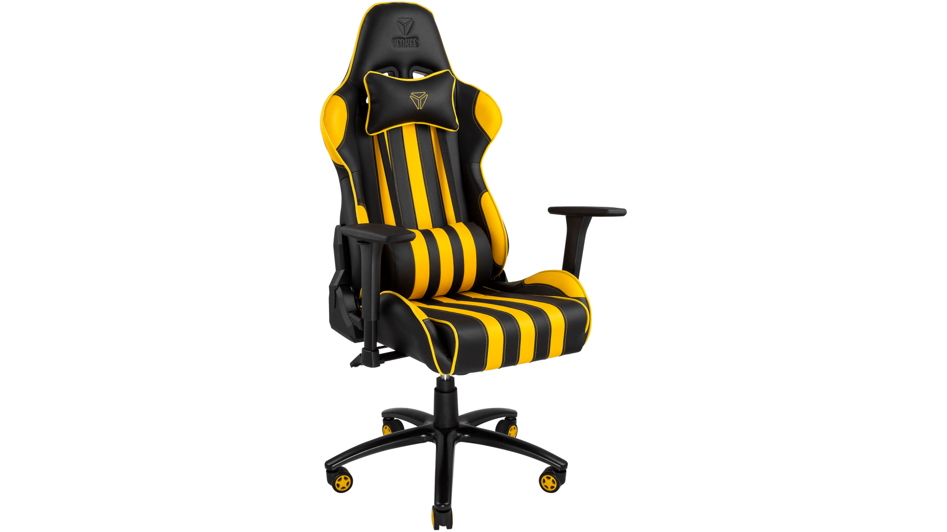 სკამი Yenkee   YGC 100YW  Sabotage Gaming Chair Yellow