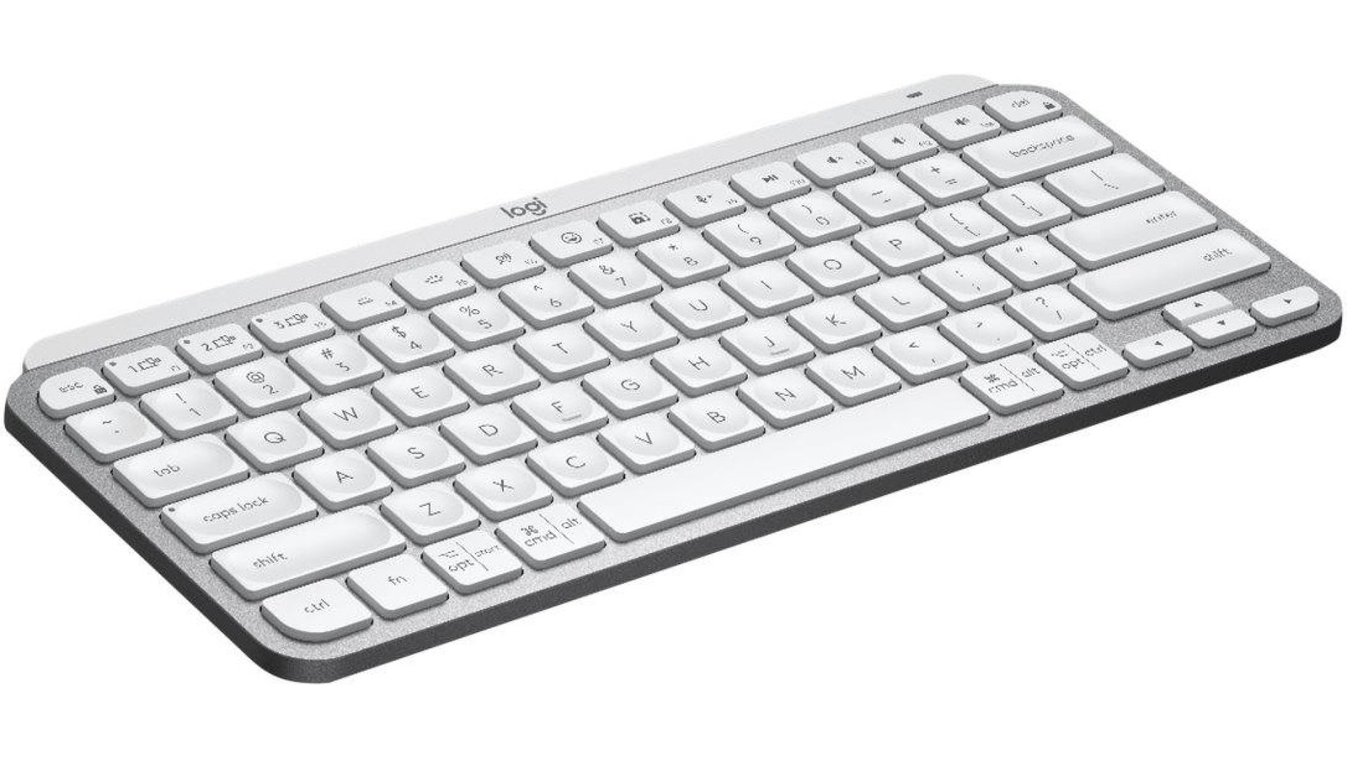 კლავიატურა Logitech Bluetooth   Keyboard MX Keys Mini Pale  SilverFor /PC/Mac (L920010526)