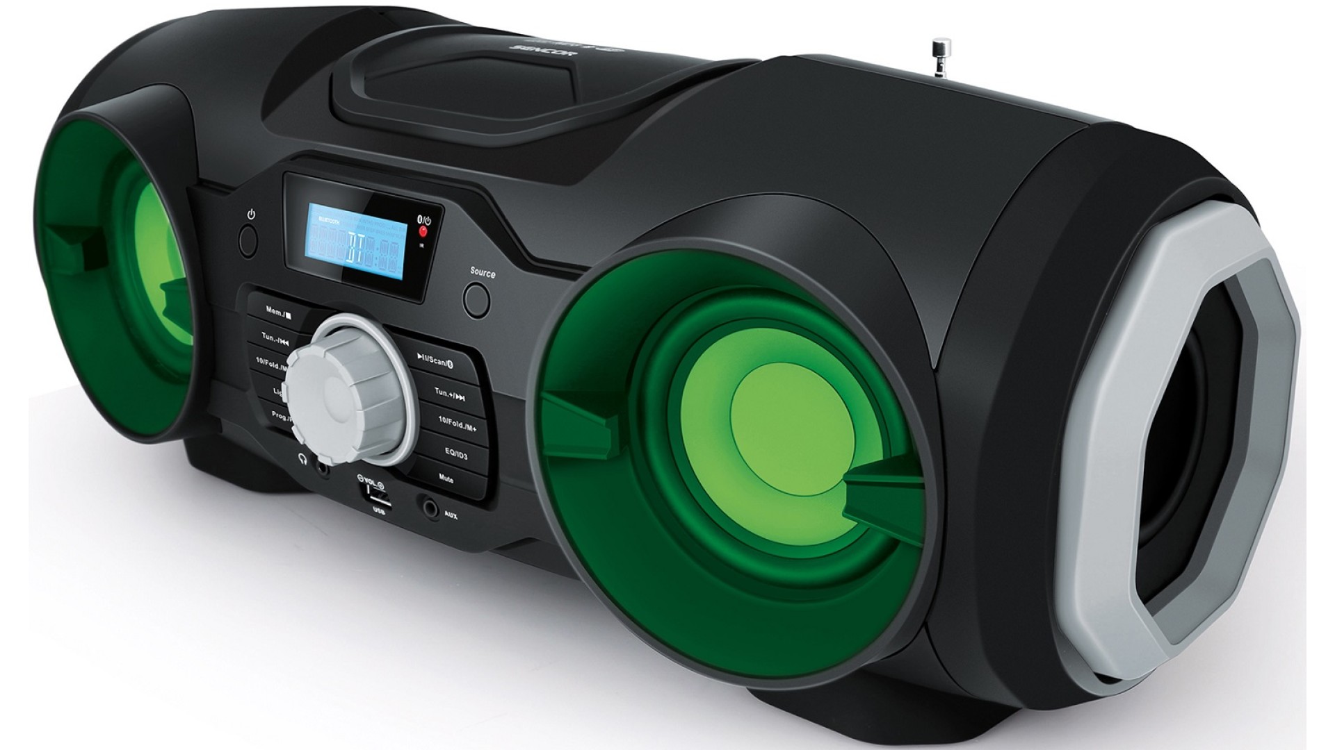 Boombox Sencor SPT 5800 Radio BOOMBOX WITH CD, BT, MP3, USB, AUX 