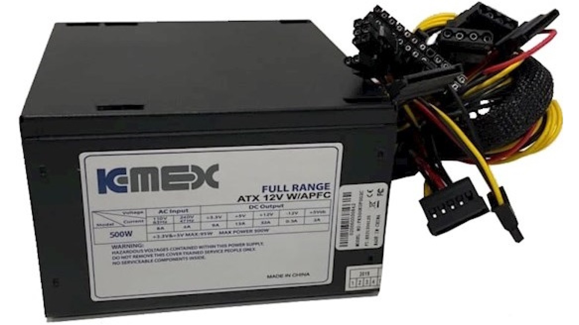 კვების ბლოკი  KMEX ATX Power Supply 500W PK500RUF003C
