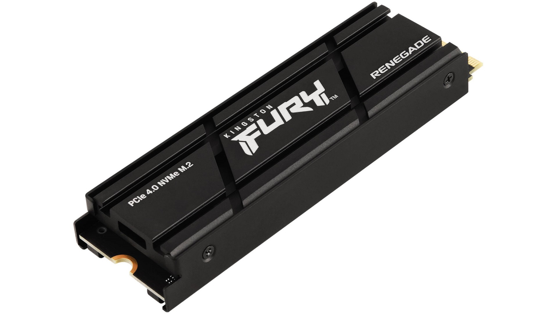 HDD / შიდა Kingston  Fury Renegade 1TB PCIe Gen 4.0 NVMe M.2 Internal Gaming SSD with Heat Sink SFYRSK/1000G