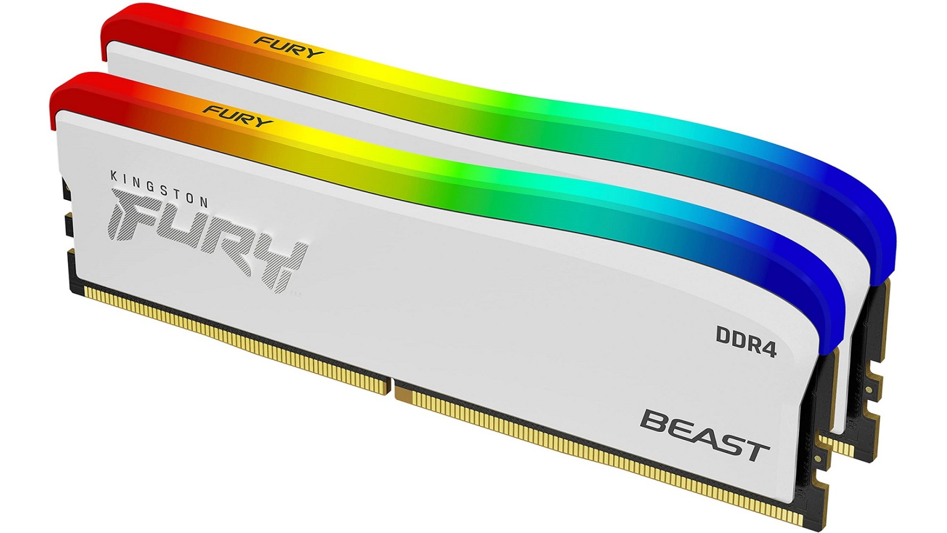 RAM Kingston  Fury Beast RGB Special Edition 16GB (2x8GB) 3600MT/s CL17 DDR4 Desktop Memory Kit of 2 KF436C17BWAK2/16