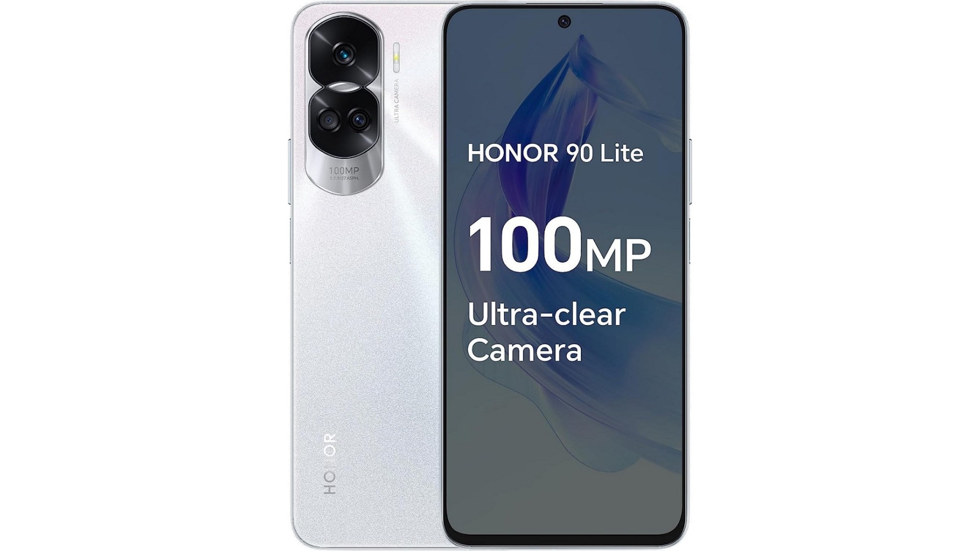 სმარტფონი Honor  90 Lite 8GB/256GB Dual Sim Titanium Silver