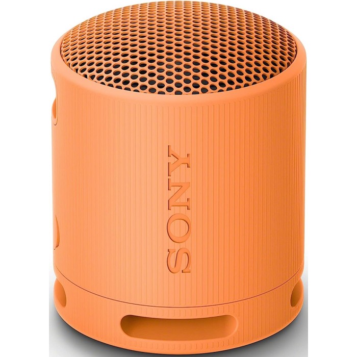 უკაბელო დინამიკი Sony SONY PORTABLE SPEAKER Orange (SRS-XB100/DCE)