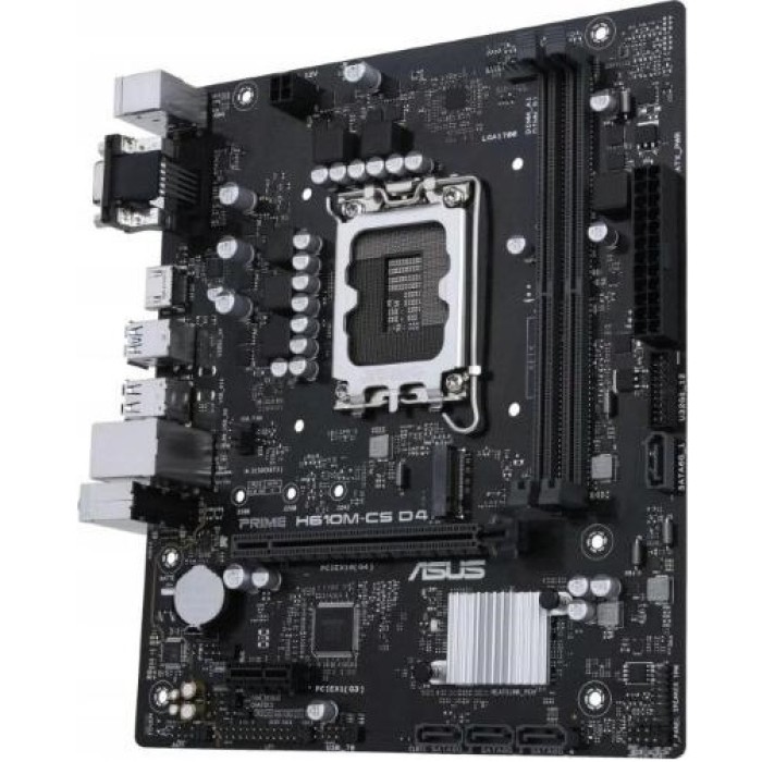 დედაპლატა Asus PRIME H610M-R-SI//LGA1700,H610,DP,HDMI,VGA,MB 13th generation Intel