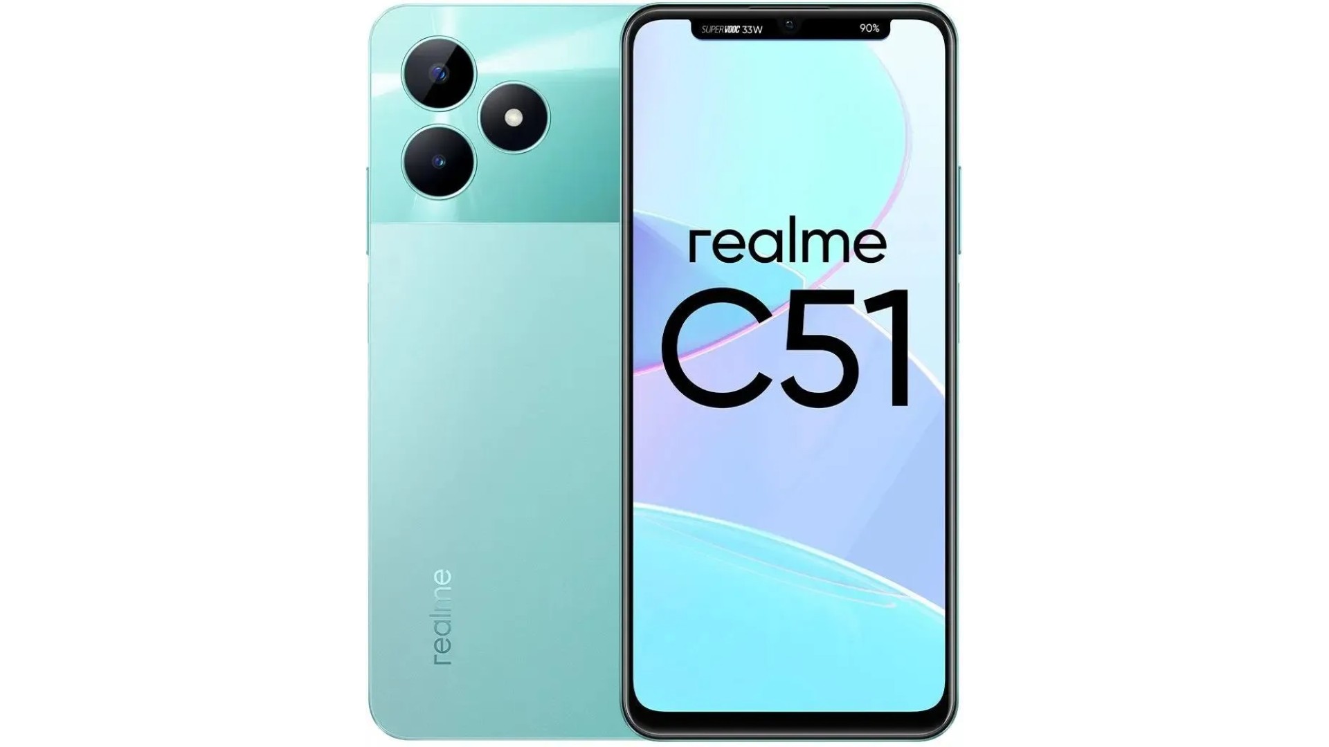სმარტფონი Realme  C51 (RMX3830) 4GB/128GB Mint Green NFC