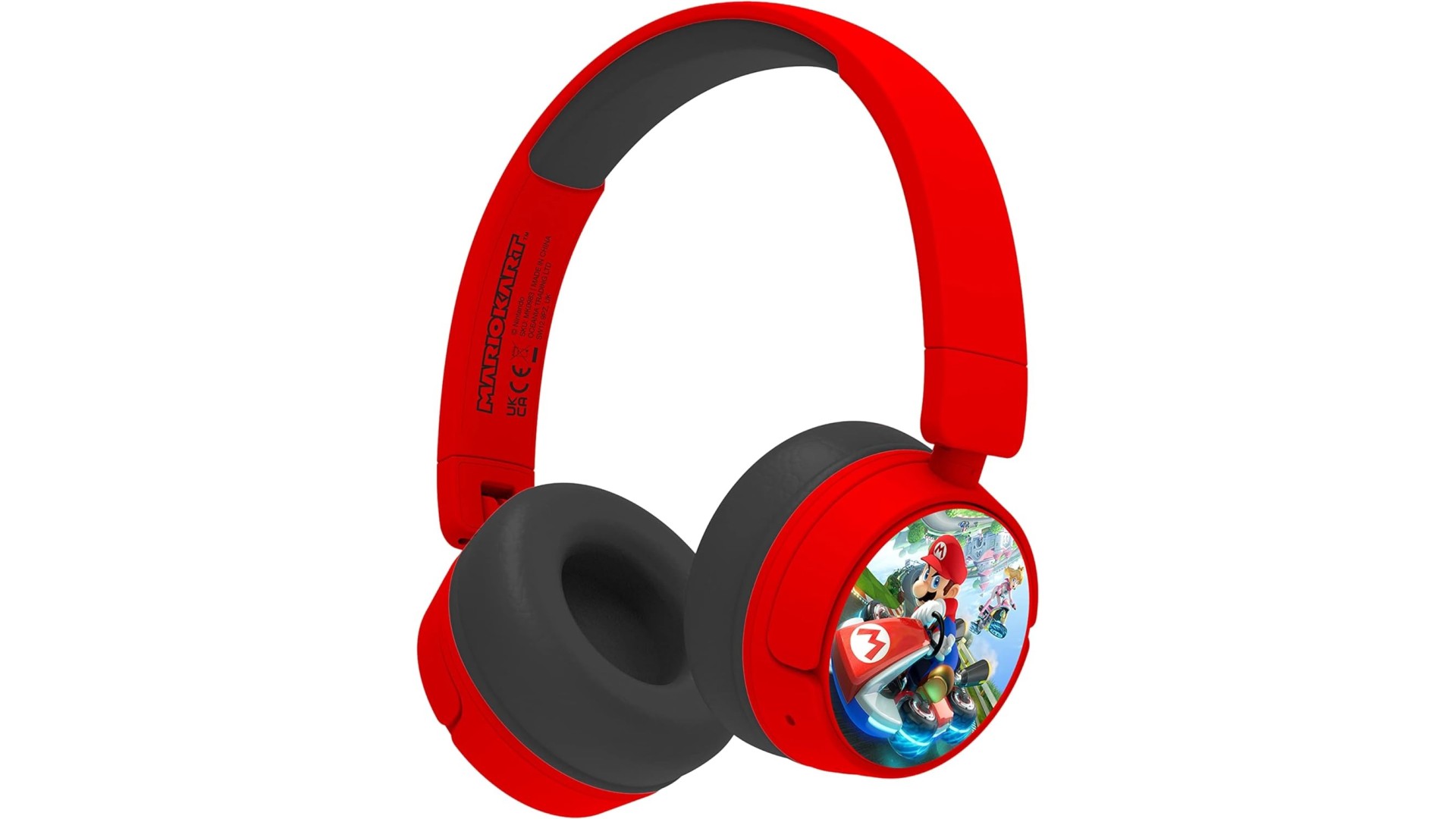 ყურსასმენი / On-Ear / Wireless OTL  Mario kart Kids Wireless headphones (MK0983)
