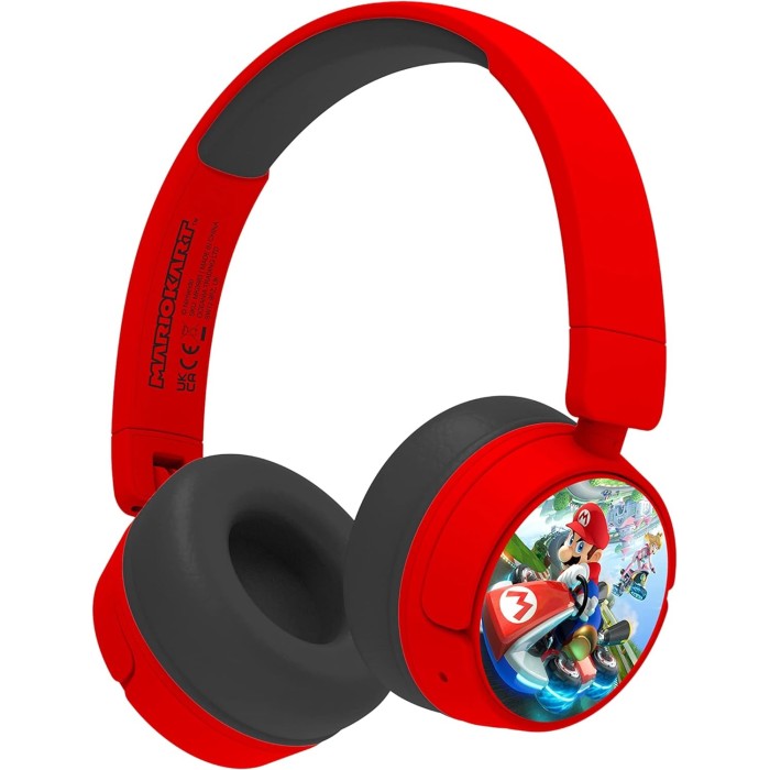 ყურსასმენი / On-Ear / Wireless OTL  Mario kart Kids Wireless headphones (MK0983)