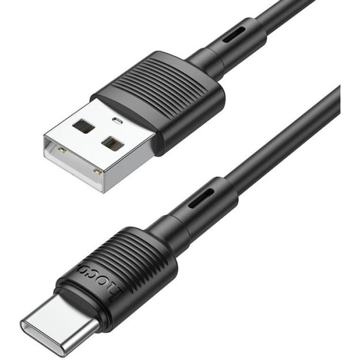 კაბელი Hoco  X96 Hyper 27W charging data cable USB to Type-C black
