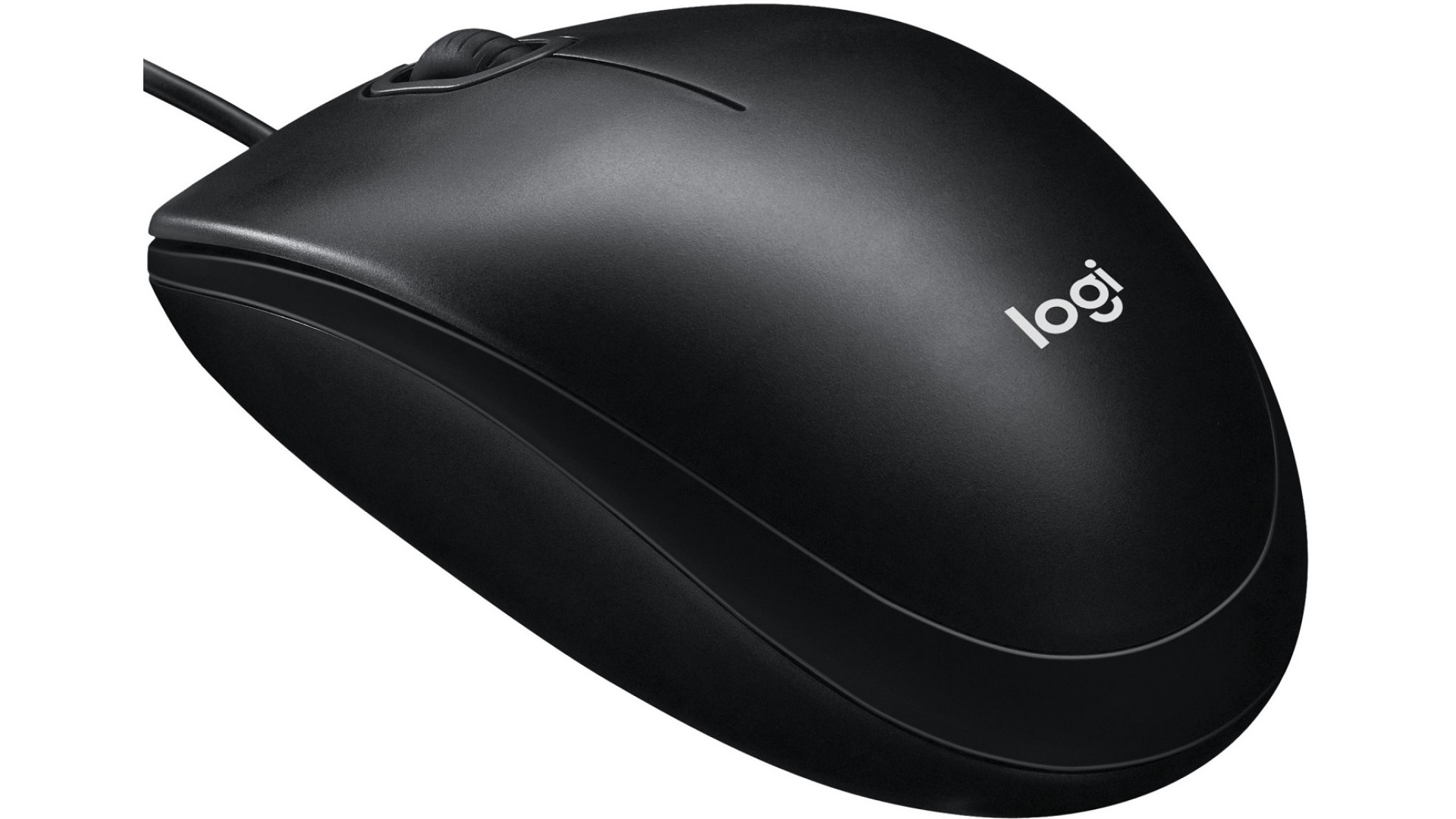 მაუსი Logitech  Mouse M100 - BLACK - USB - EMEA-914 - AKOYA HANGTAB BOX M100