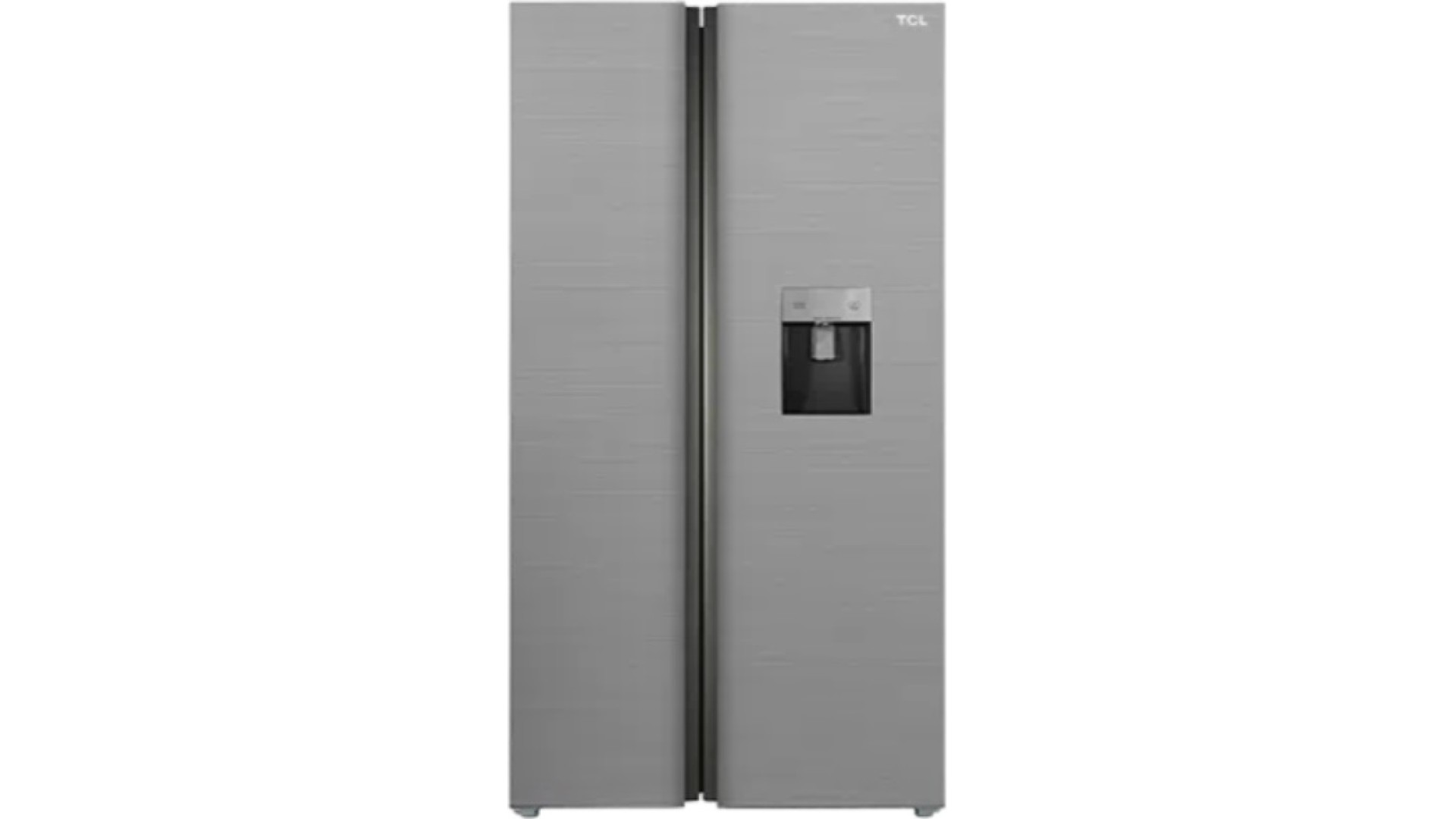 მაცივარი TCL -P650SBWG Side By Side 92x176.8x73.5, No Frost, Inverter,With Dispenser,LED Display,607L, A+, Silver