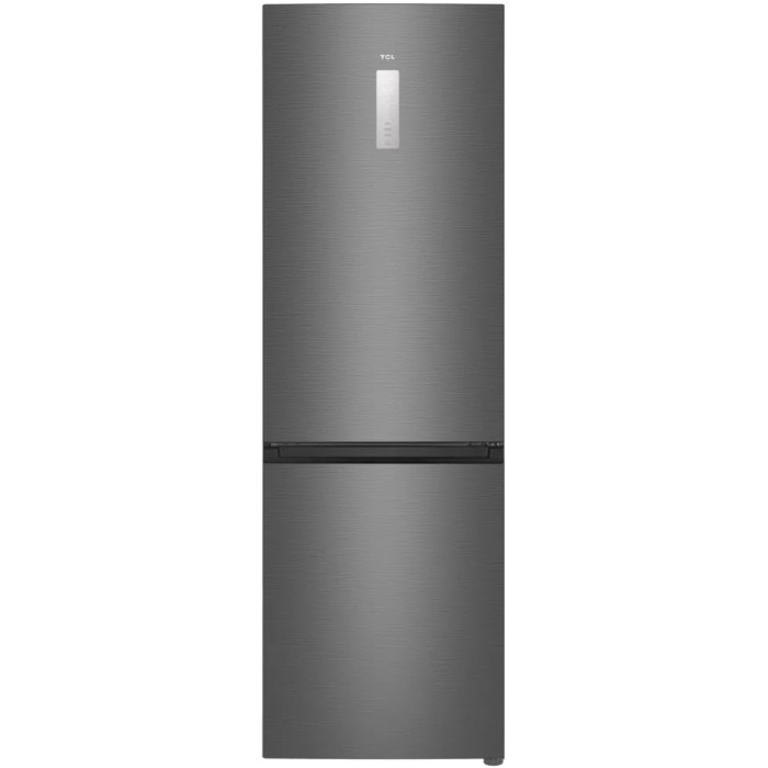 მაცივარი TCL  P315BFG -Bottom Freezer 59.5x186x63, 306 Litres, NoFrost,Display, Silver