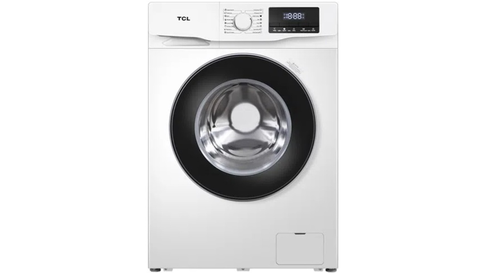 სარეცხი მანქანა TCL  P607FLW - 7 KG DIGITAL INVERTER 1000 RPM, 85X60X50, 16 Programs LED DISPLAY, White, A+++