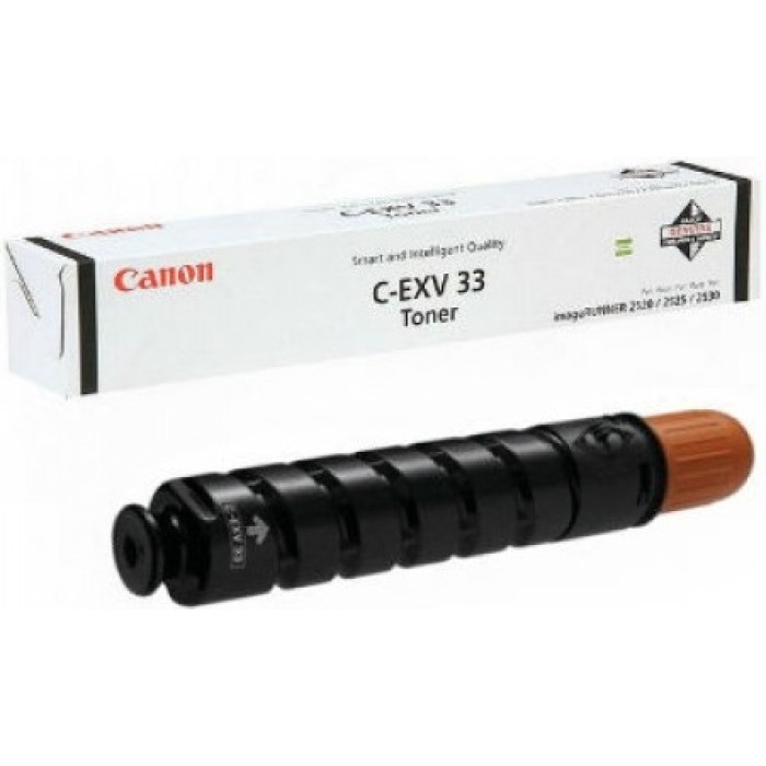 ტონერი Canon  C-EXV33 Toner Cartridge Black For iR2520/2525/2530 (14 600 pages)