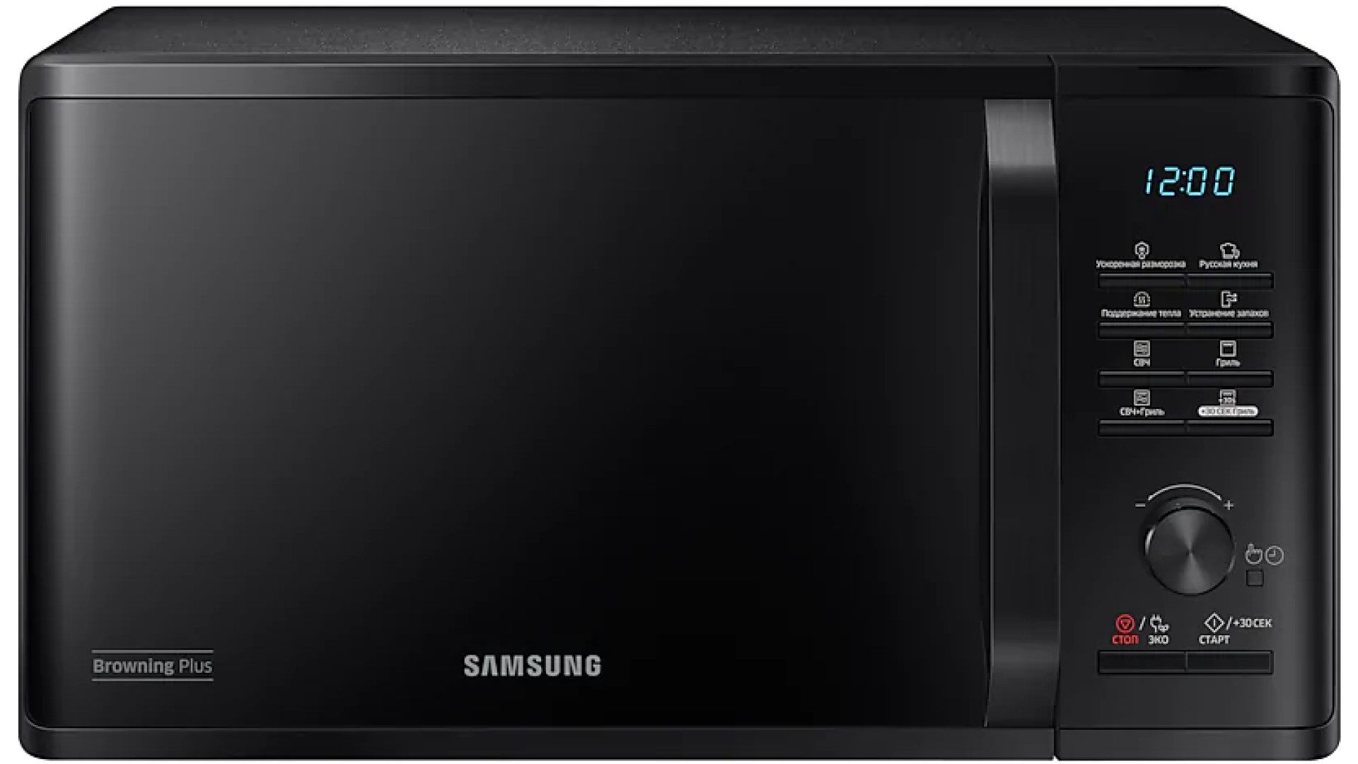 მიკროტალღური Samsung  MG23K3515AK/BW, Microwave, BioCeramic, Grill, 23lt,1250watt, Black