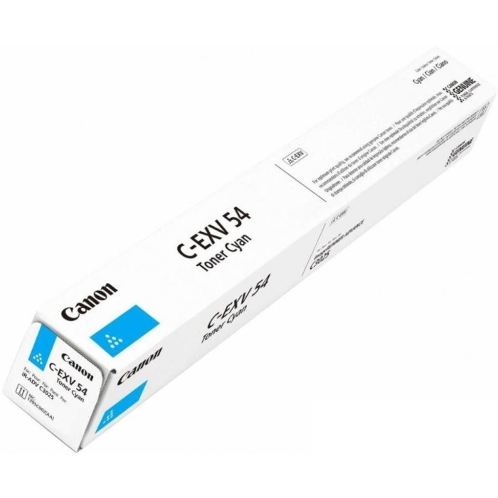 ტონერი Canon  C-EXV54  Toner Cartridge Cyan For IR C3226I, C3025,IR C3025i, C3125i  (8500 Pages)