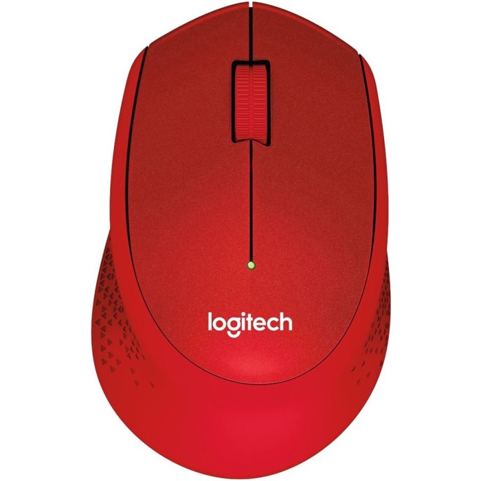 მაუსი Logitech /Wireless Mouse  M330 Silent Plus   910-004-911   RED
