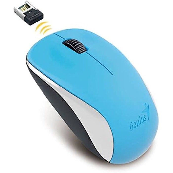 მაუსი Genius  NX-7000 Blue, wireless mouse, BlueEye sensor