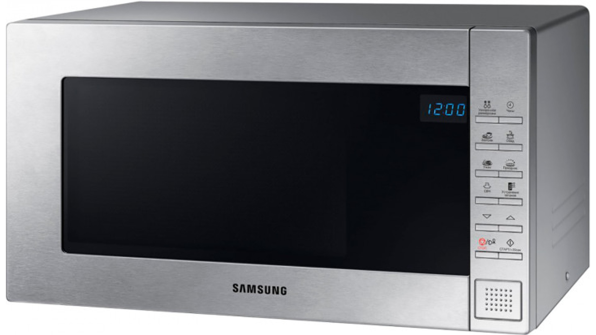 მიკროტალღური Samsung  ME88SUT/BW Microwave,BioCeramic, 23lt, 1200watt,Silver
