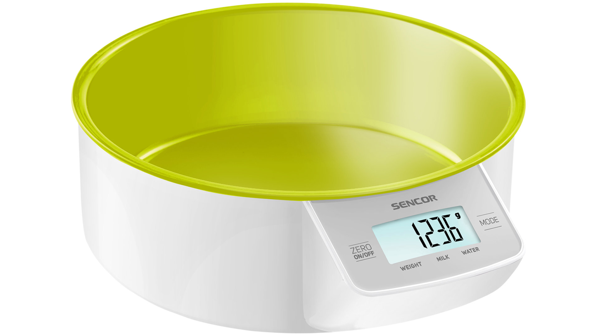 სასწორი / სამზარეულო Sencor  SKS 4004GR Kitchen Scale, Touch control sensors, Practical removable bowl (volume 1000 ml), Weight up to 5 kg (sensitivity 1 g), 2x 1.5 V AAA