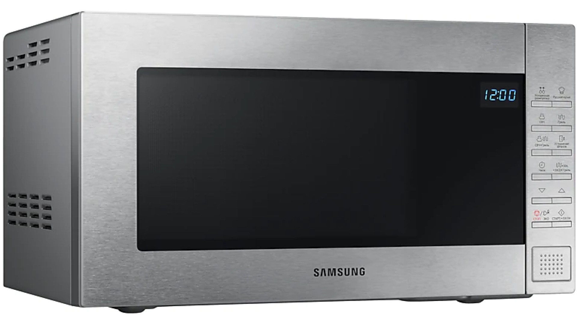 მიკროტალღური Samsung  GE88SUT/BW Microwave,BioCeramic, Grill, 23lt, 1200watt, Silver